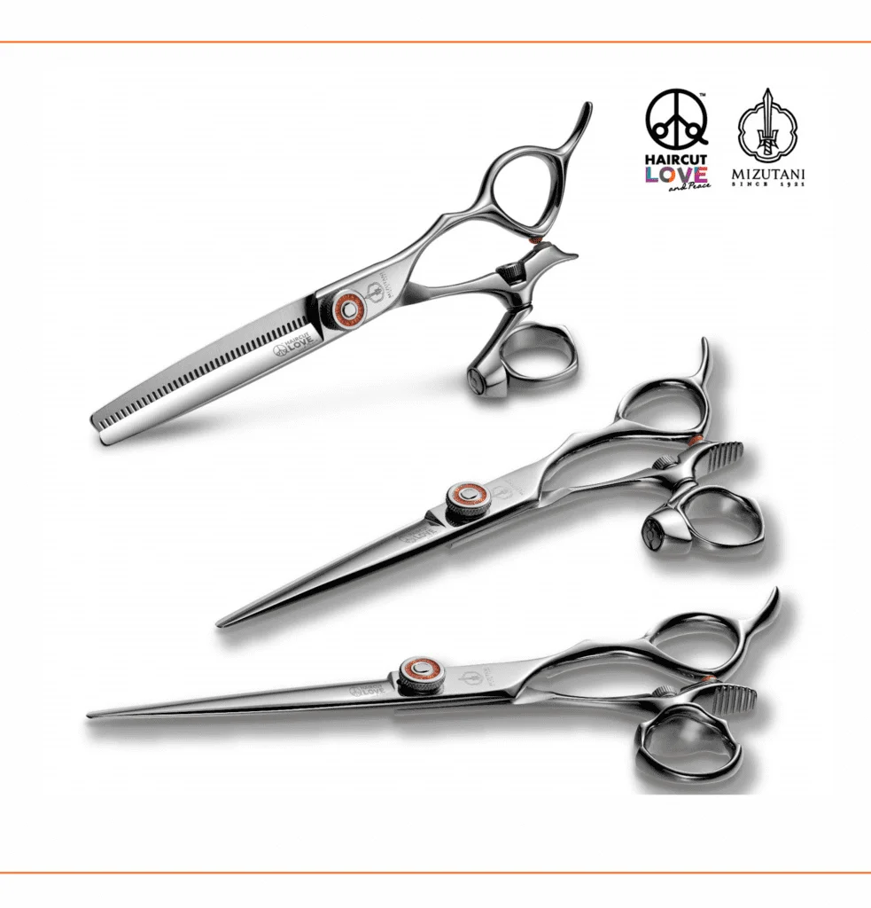 S-Series ORANGE Collection Right Handed - Mizutani Scissors